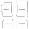 Tapis pour Honda Accord VI 1998-2002 MTM