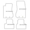 Tapis pour Jaguar S-Type (X200) 1998-2002 MTM