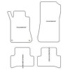 Tapis pour Mercedes CLK (W208) 1997-2003 MTM