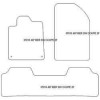 Tapis pour Peugeot 407 2004-12.2010 MTM