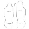 Tapis pour Porsche 911 1989-1993 MTM