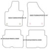Tapis pour Volkswagen Touran (1T) 5 posti 03.2003-2015 MTM