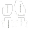Tapis pour Volvo V70 III / XC70 II 09.2007-2016 MTM
