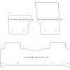 Tapis pour Land Rover Range Rover Sport II (anche Plug-in Hybrid) 09.2013-05.2022 MTM