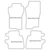 Tapis pour Nissan Patrol (Y60) 5 porte 1989-1997 MTM