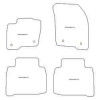 Tapis pour Ford S-Max 7 posti 09.2015- MTM