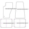 Tapis pour Jeep Grand Cherokee II (WJ) 1999-2004 MTM
