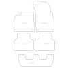 Tapis pour Audi Q7 (4M) 7 posti 10.2019- MTM
