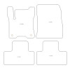 Tapis pour Mercedes EQB 5 posti 12.2021- MTM