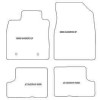 Tapis velour pour Dacia Sandero I / Sandero Stepway 06.2008-11.2012 MTM