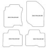Tapis velour pour Nissan X-Trail I (T30) 06.2001-05.2007 MTM