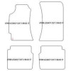 Tapis velour pour Subaru Legacy 1999-09.2003 MTM