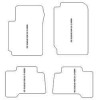 Tapis velour pour Suzuki Grand Vitara II 5 porte 2005-2015 MTM