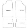 Tapis velour pour Citroen AX 1987-1997 MTM
