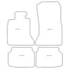 Tapis velour pour BMW Serie 7 (F01) 10.2008-09.2015 MTM