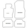 Tapis velour pour BMW Serie 1 (F20/F21) X-Drive 2011-2019 MTM