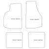 Tapis velour pour Volkswagen Golf 1 Cabrio 1979-1993 MTM