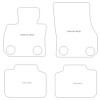Tapis velour pour BMW Serie 2 (U06) Active Tourer 02.2022- MTM