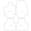 Tapis velour pour Lexus RX (AL30) Hybrid / Plug-in Hybrid 2023- MTM