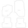 Tapis velour pour Peugeot 3008 III Hybrid 2024- MTM