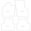 Tapis velour pour Cupra Leon (fixing distance 335 mm) 5 porte / Sportstourer 2020- MTM