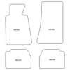 Tapis personnalise pour BMW Serie 5 (E34) Touring 1992-1996 MTM