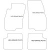 Tapis personnalise pour Fiat Grande Punto 10.2005-2012 MTM