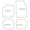 Tapis personnalise pour Ford Fiesta VI 10.2008-2011 MTM