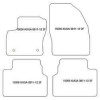 Tapis personnalise pour Ford Kuga I 08.2011-01.2013 MTM
