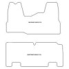 Tapis personnalise pour Ford Transit 6/7 posti 2007-2013 MTM