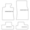Tapis personnalise pour Mini Mini (R56 &R58) 11.2006-02.2014 MTM