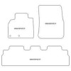 Tapis personnalise pour Renault Espace IV 2002-2011 MTM