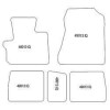 Tapis personnalise pour Toyota IQ 2008-2014 MTM