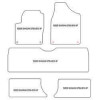 Tapis personnalise pour Volkswagen Sharan I 1995-08.2010 MTM
