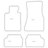 Tapis personnalise pour BMW Serie 5 (G30) (anche Plug-in Hybrid) 02.2017-09.2023 MTM