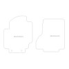 Tapis personnalise pour Nissan NV200 Electric 2014- MTM
