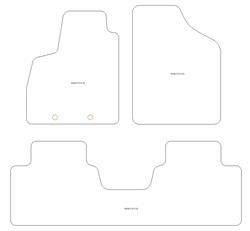 Tapis caoutchouc EVA pour EVO Evo 6 2024-
