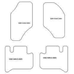 Tappetini per Isuzu D-Max 2003-2011 MTM One