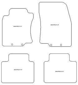 Tappetini per Nissan X-Trail III (T32) 08.2014-12.2021 MTM One