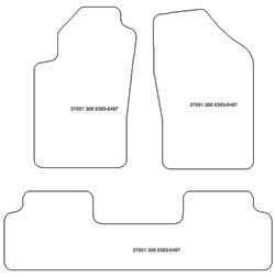 Tappetini per Peugeot 306 03.1993-04.1997 MTM One