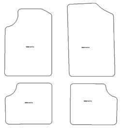 Tappetini per Citroen Xantia 1993-2001 MTM One