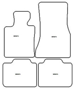 Tapis pour BMW Serie 6 GT (G32) GT 2017- MTM One