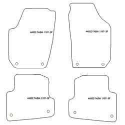 Tapis pour Skoda Fabia II (5J) Station 03.2007-10.2014 MTM One