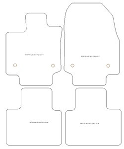 Tapis pour Lexus RX (AL30) Hybrid / Plug-in Hybrid 2023- MTM One