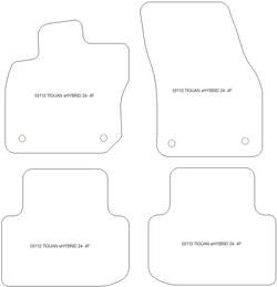 Tapis pour Volkswagen Tiguan III eHybrid 2024- MTM One