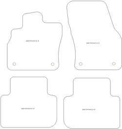 Tapis pour Cupra Terramar (aussi MEVH / E-Hybrid Plug-in Hybrid) 06.2024- MTM One