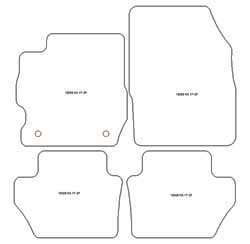 Tapis pour Ford Ka + 2017- MTM Plus
