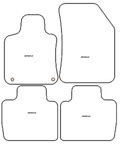 Tapis pour Peugeot 508 II (aussi Hybrid) 01.2019- MTM Plus