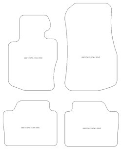 Tapis pour BMW Serie 4 (F36) Gran Coupe X-Drive 2014-10.2021 MTM Plus