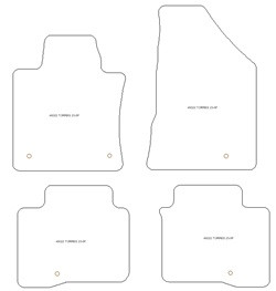Tapis velour pour SsangYong Torres 2023- MTM